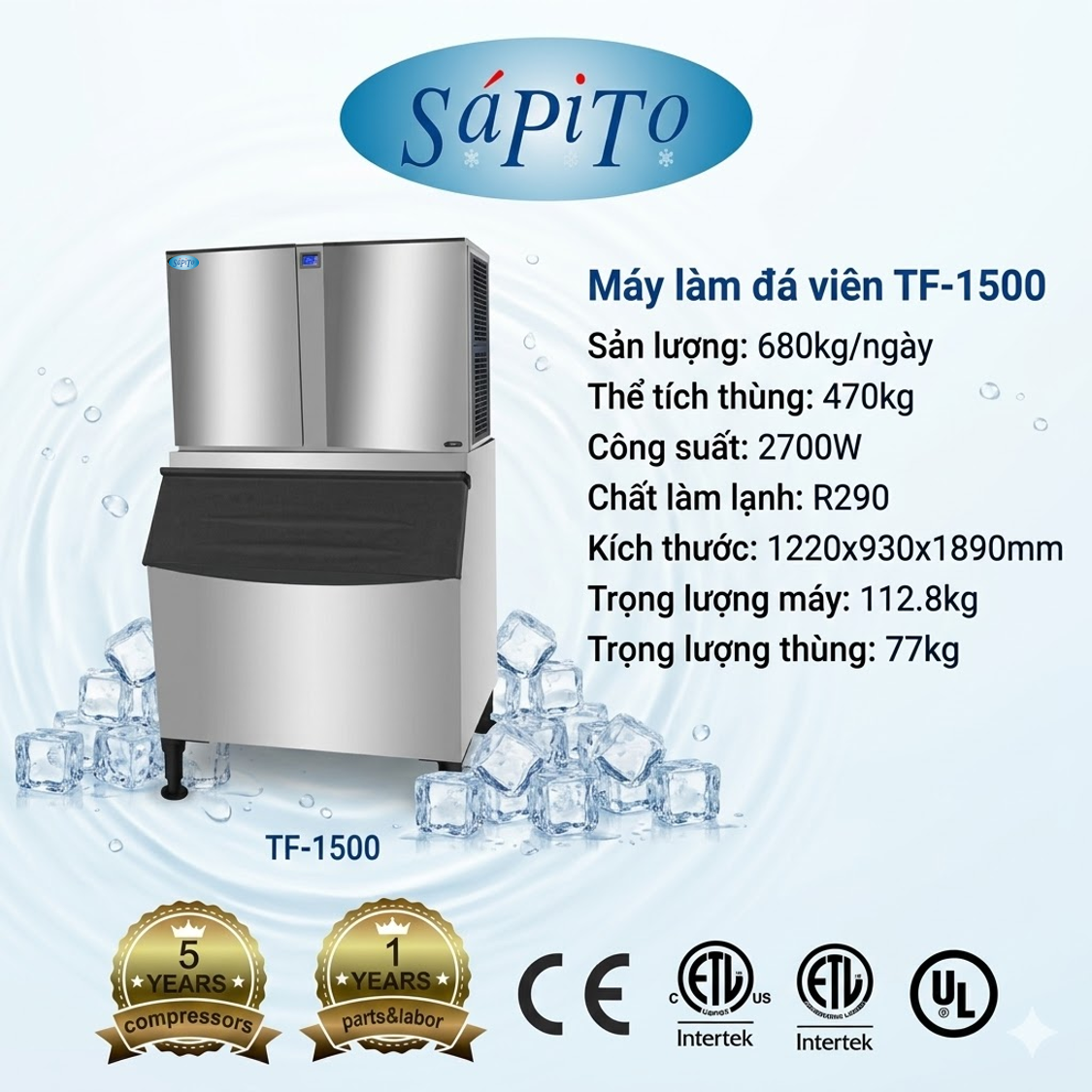 may lam da vien tf-1500